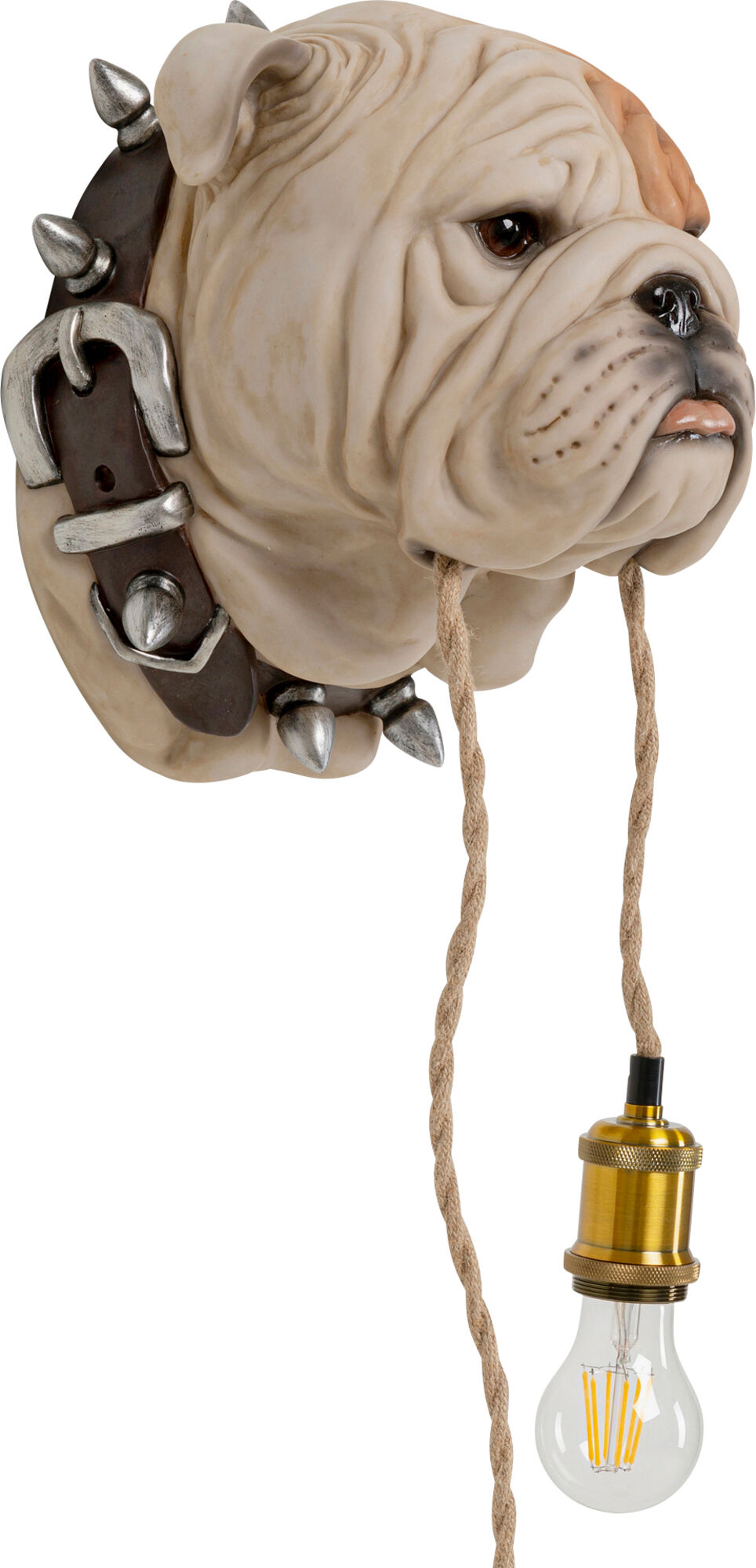 Wandleuchte Animal Dog Head 25cm – Grafik-1.