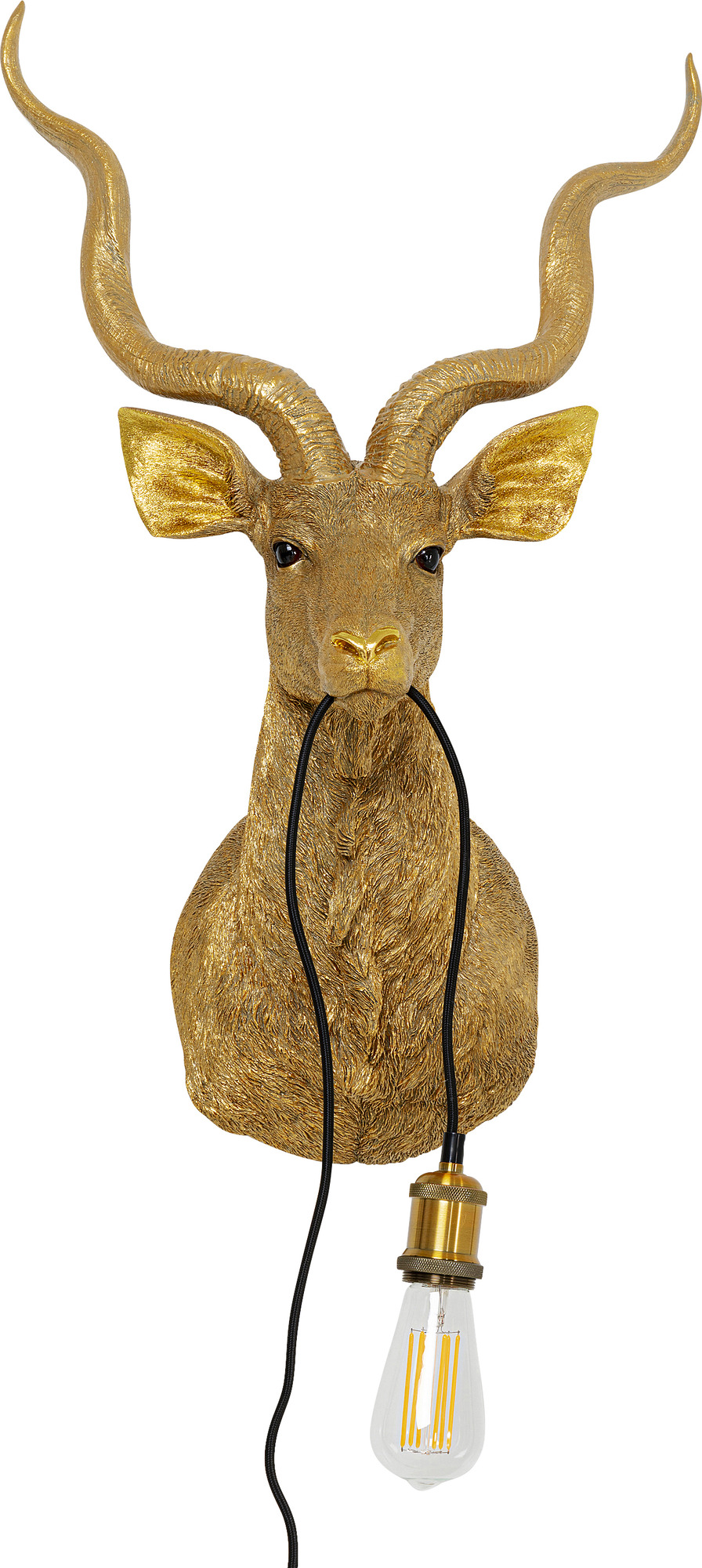 Produkt: Wandleuchte Animal Goat Gold 45x74cm.