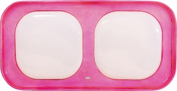 Wandleuchte Cloud Beam Pink 202cm – Grafik-1.