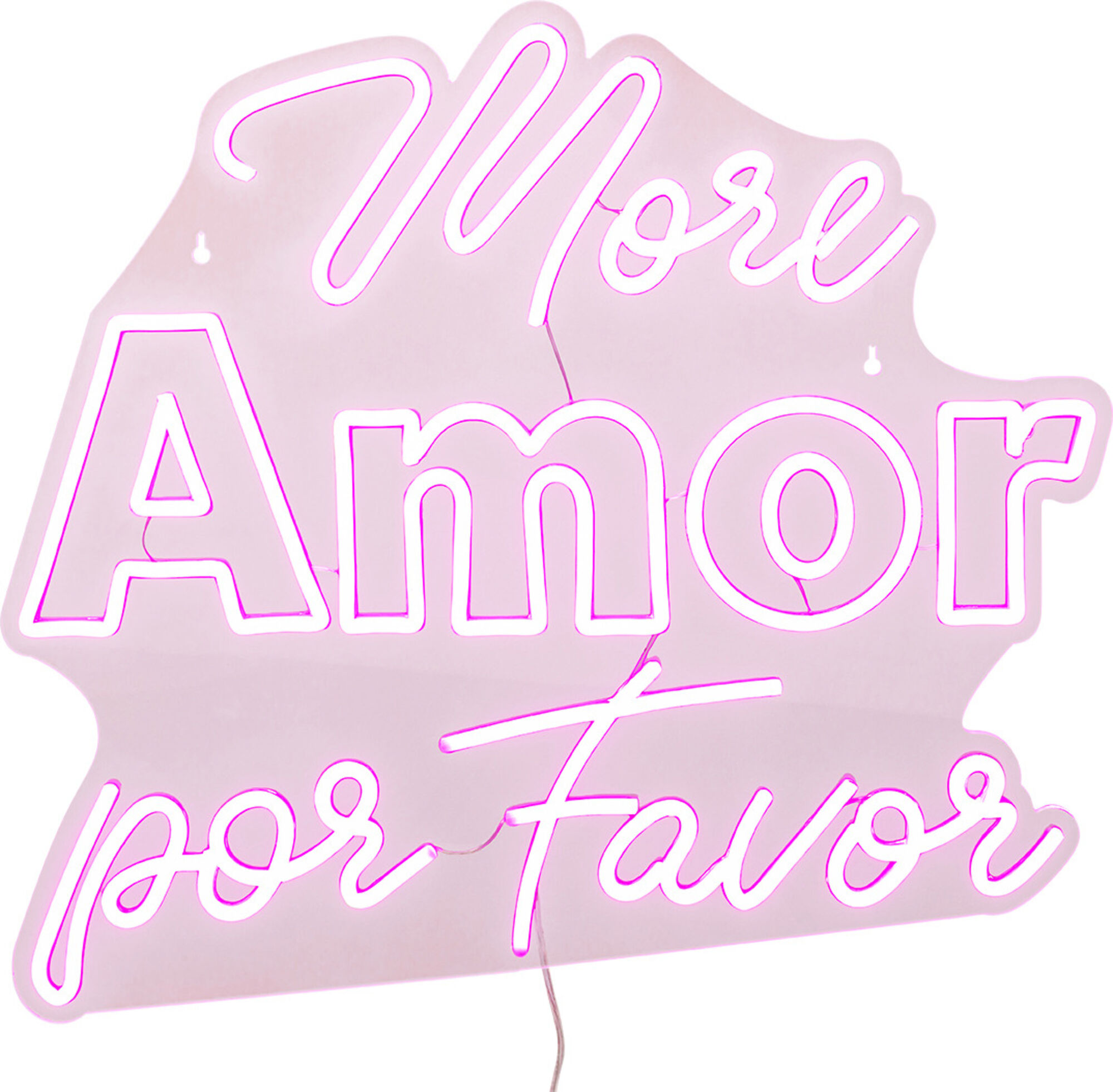 Wandleuchte More Amor Por Favor 46cm