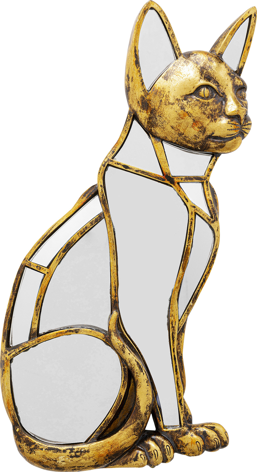 Wandobjekt Cat Mirror 38cm