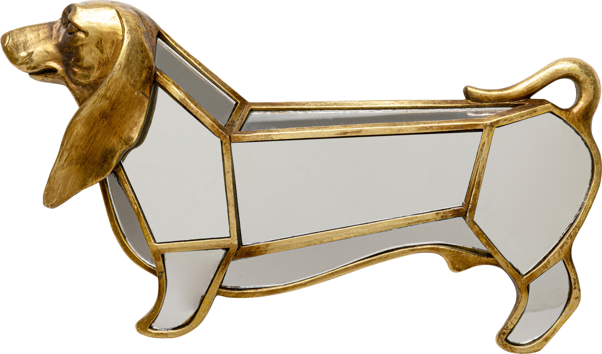 Wandobjekt Dog Mirror 38x22cm