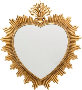 Wandobjekt Heart Mirror 49x54cm – Grafik-1.