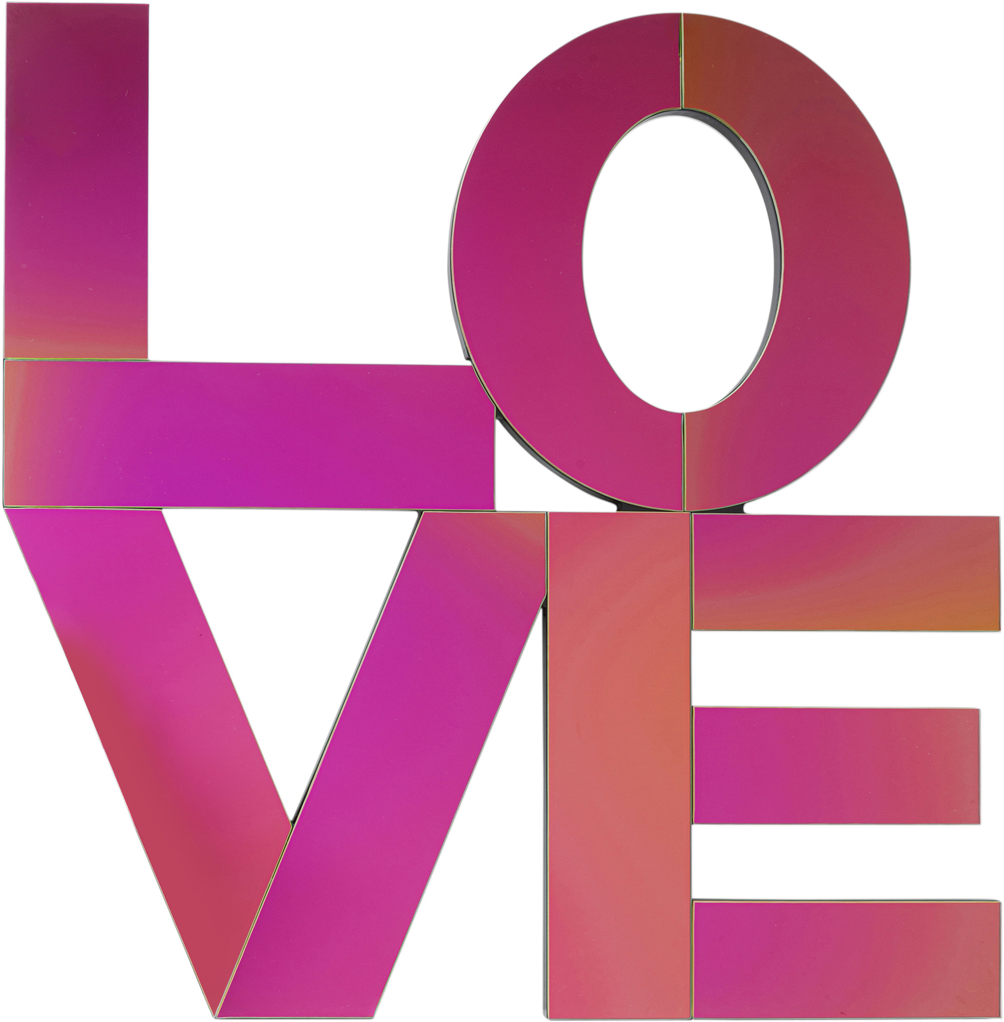Wandobjekt Love Letters 90x90cm