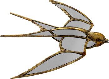 Wandobjekt Swallow Mirror 37x25cm – Grafik-1.