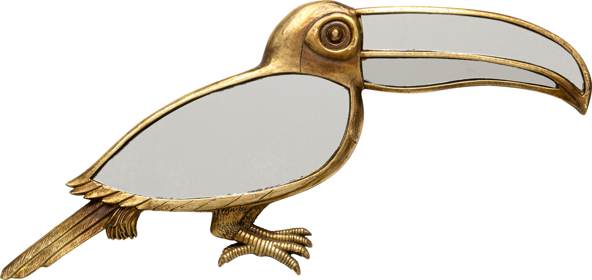 Wandobjekt Toucan Mirror 43x17cm – Grafik-1.