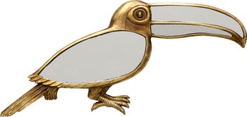 Wandobjekt Toucan Mirror 43x17cm – Grafik-1.
