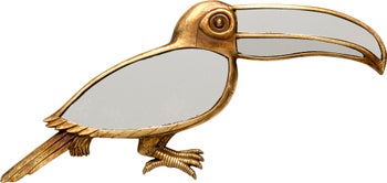 Wandobjekt Toucan Mirror 43x17cm – Grafik-1.