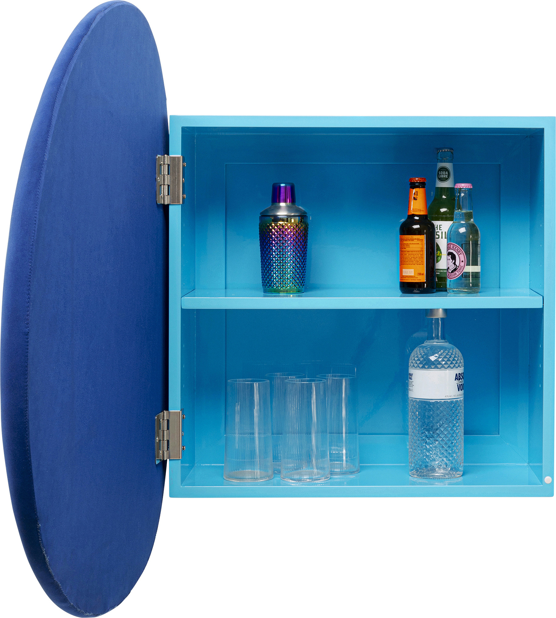 Wandregal Dream Drop Blau by Karim Rashid