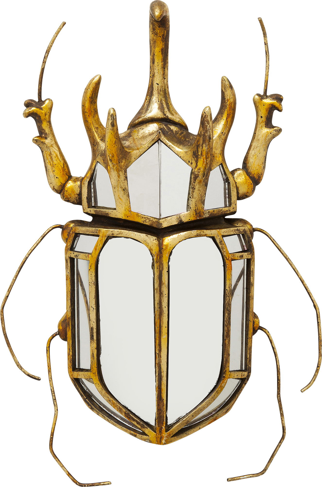 Wandschmuck Beetle Mirror 25x39cm
