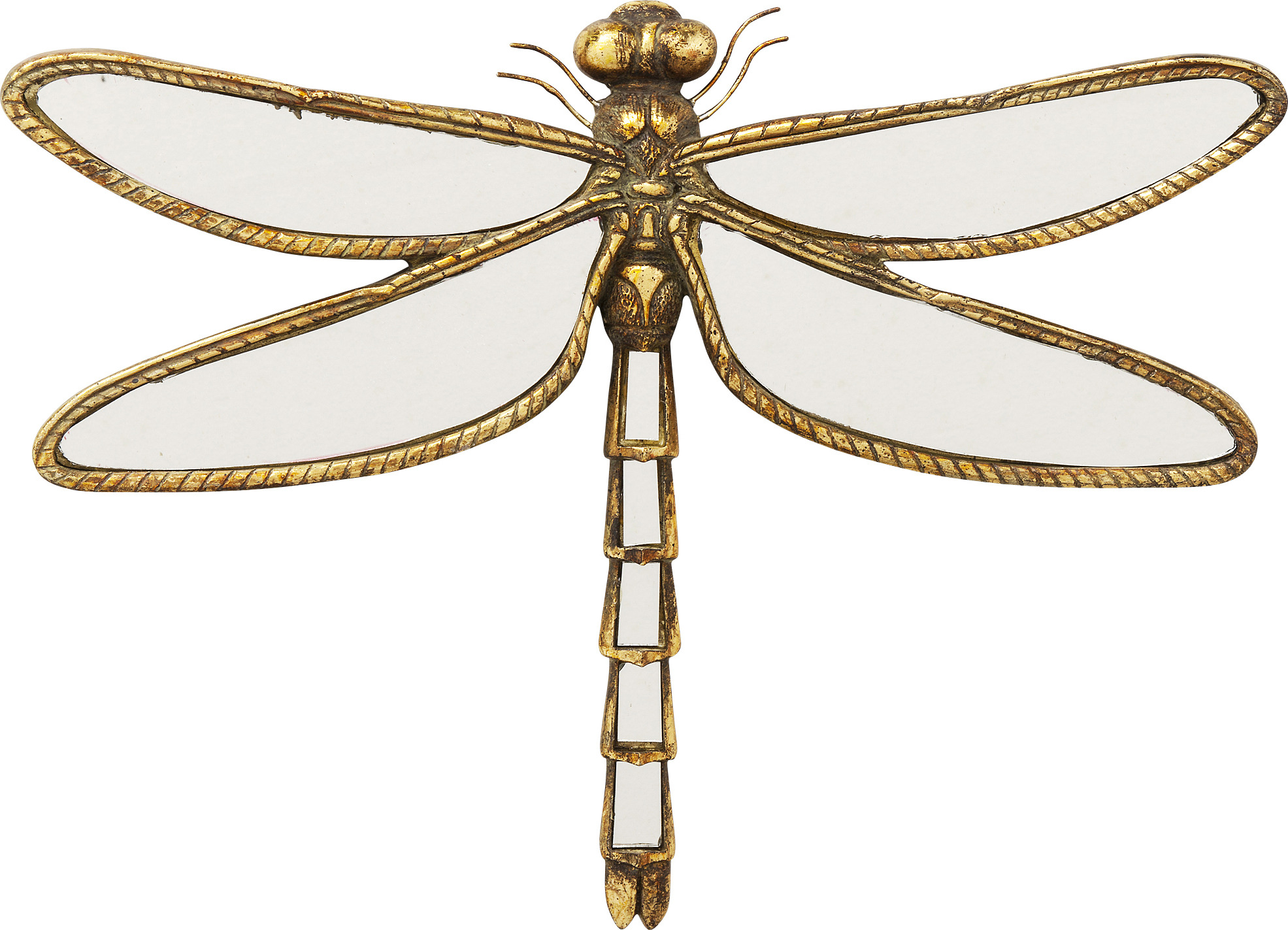 Produkt: Wandschmuck Dragonfly Mirror 27x35cm.