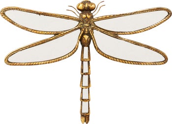 Produkt: Wandschmuck Dragonfly Mirror 27x35cm.