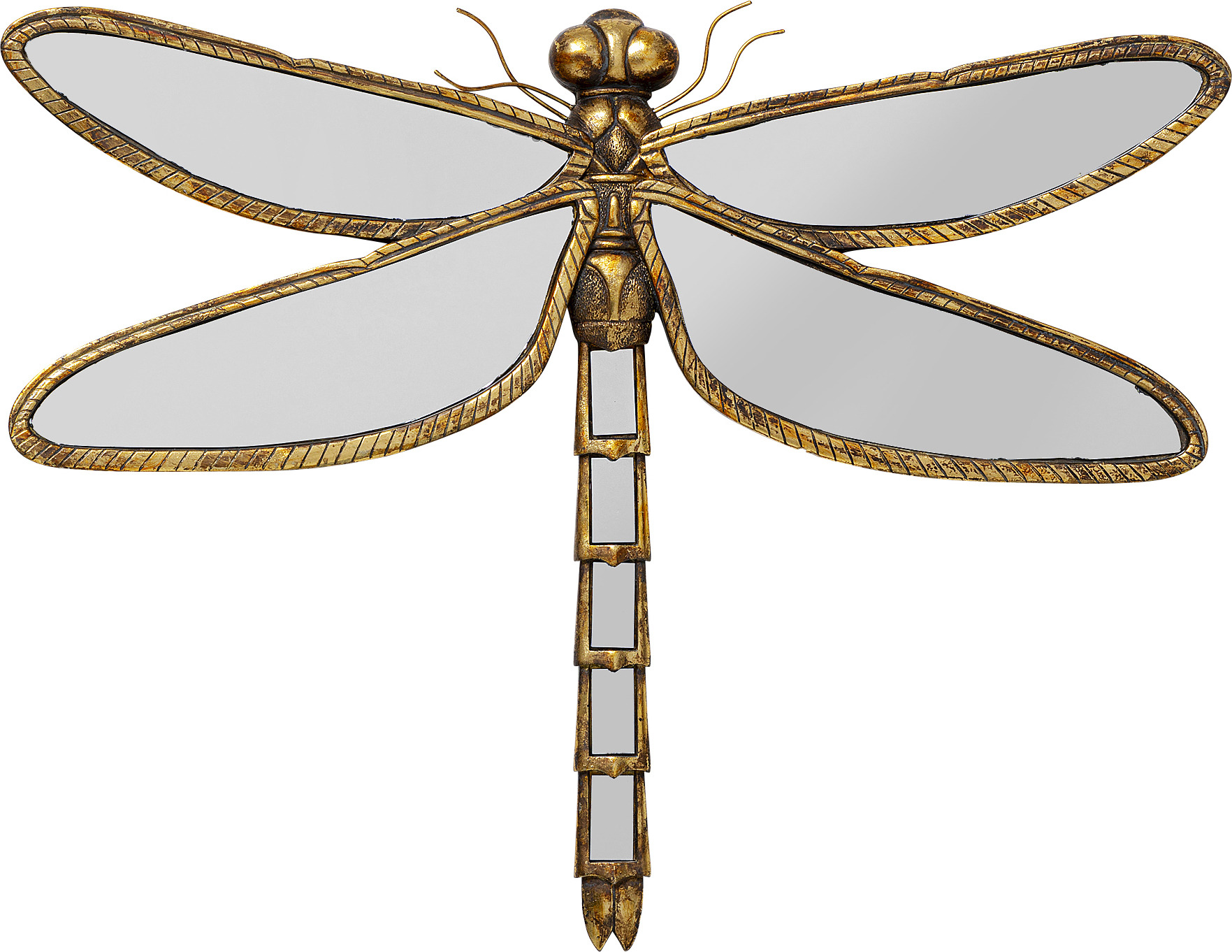 Wandschmuck Dragonfly Mirror 71