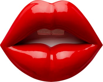 Wandobjekt Lips 30cm – Grafik-1.