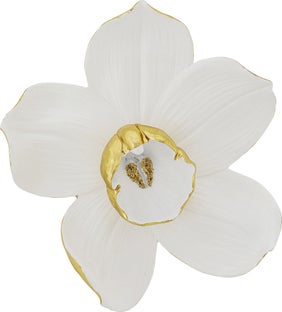 Wandschmuck Orchid Weiß 44 – Grafik-1.