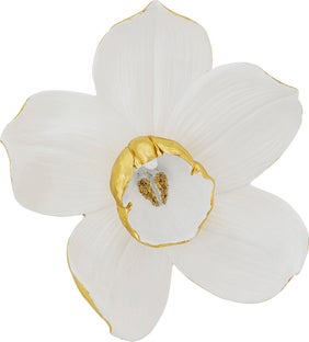 Wandschmuck Orchid Weiß 44 – Grafik-1.