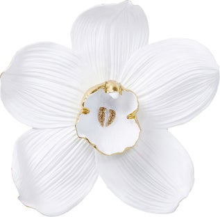 Wandschmuck Orchid Weiß 54cm – Grafik-1.