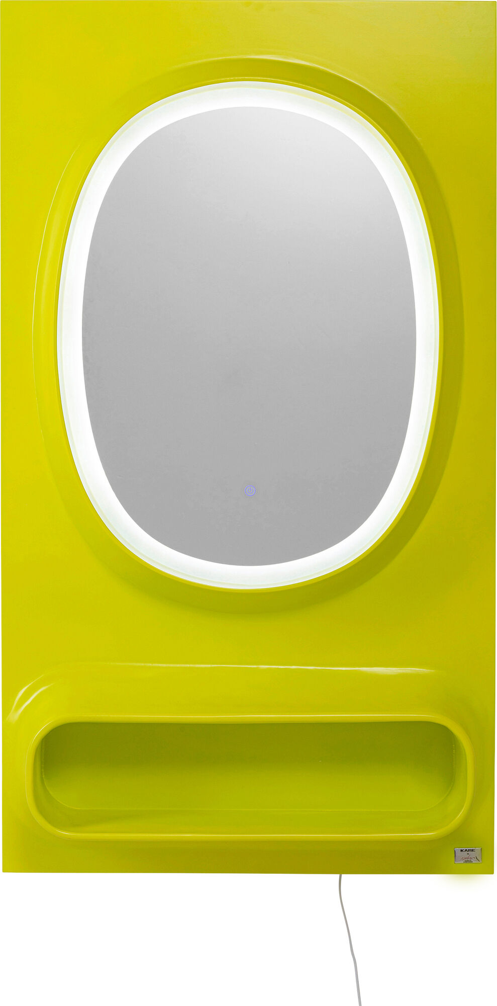 Wandspiegel Aero LED Grün 80x141cm – Grafik-1.