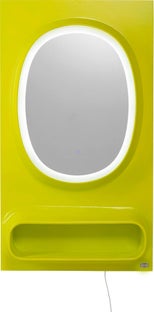 Wandspiegel Aero LED Grün 80x141cm – Grafik-1.