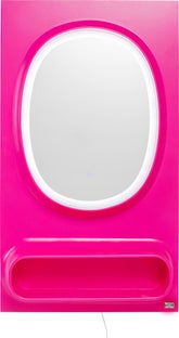 Wandspiegel Aero LED Pink 80x141cm – Grafik-1.