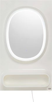 Produkt: Wandspiegel Aero LED Weiß 80x141cm.