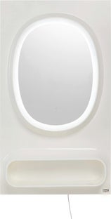 Wandspiegel Aero LED Weiß 80x141cm – Grafik-1.
