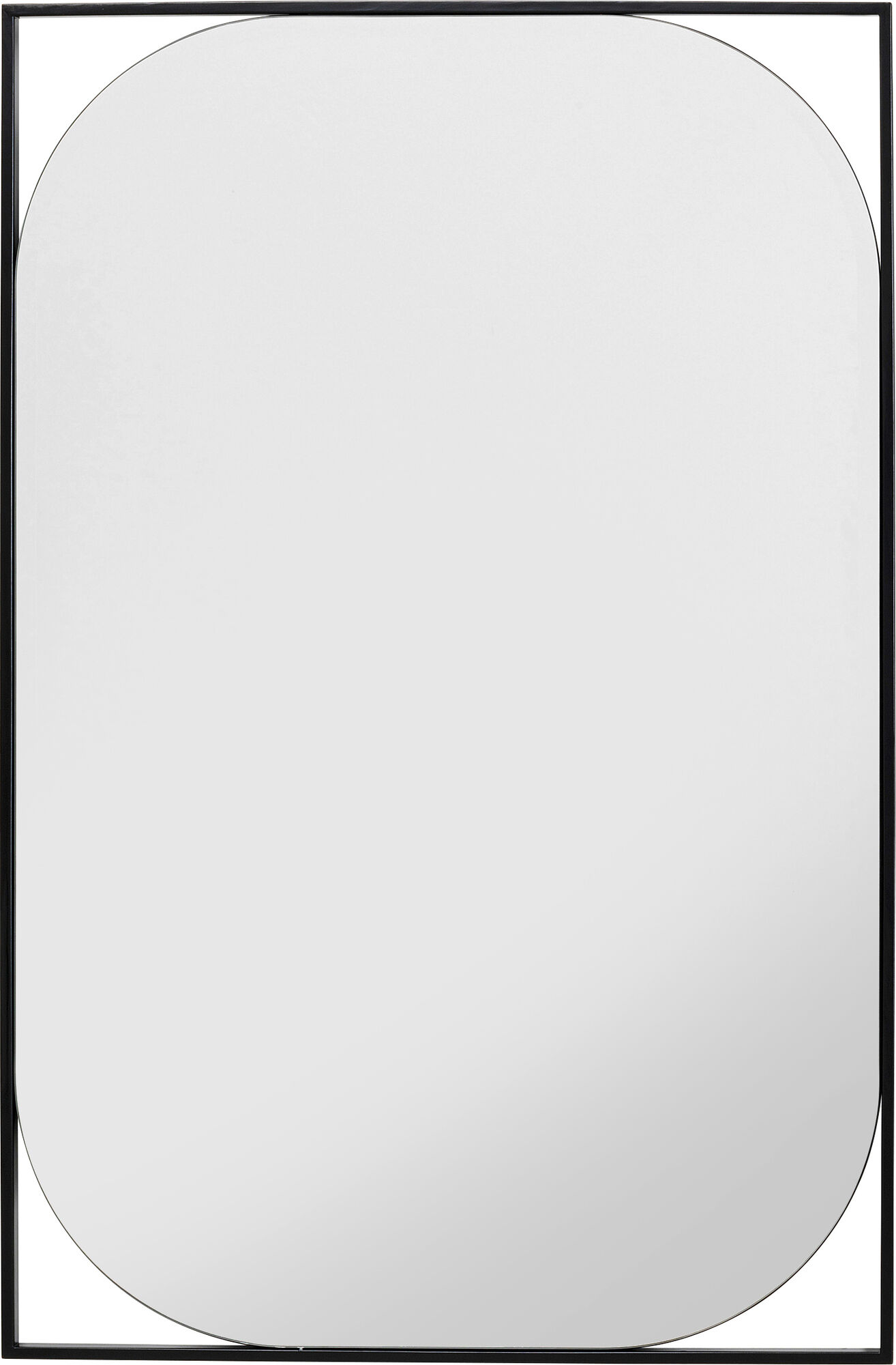 Wandspiegel Bonita Schwarz 71x109cm – Grafik-1.