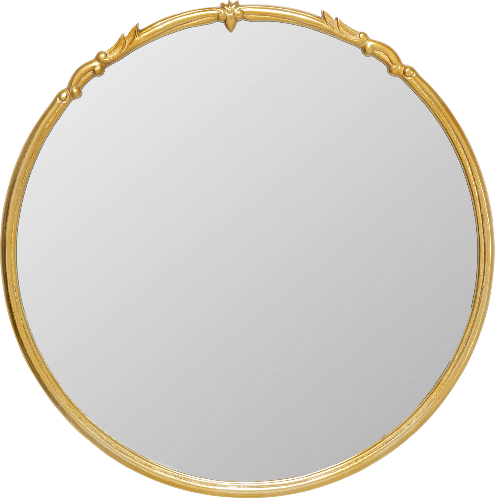 Wandspiegel Cassandra Gold Ø80cm - Einzelstück – Grafik-1.