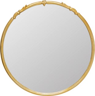 Wandspiegel Cassandra Gold Ø80cm - Einzelstück – Grafik-1.