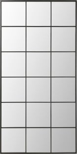 Wandspiegel Finestra 90x180cm - Einzelstück – Grafik-1.