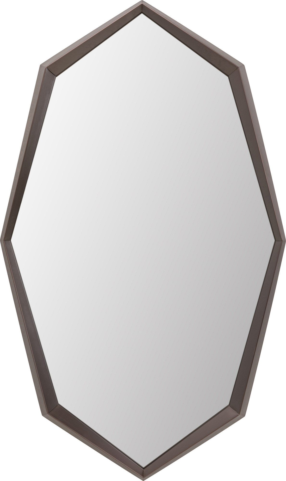 Wandspiegel Octagon Coffee 90x150cm