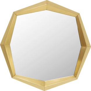 Wandspiegel Octagon Gold 80x80cm – Grafik-1.