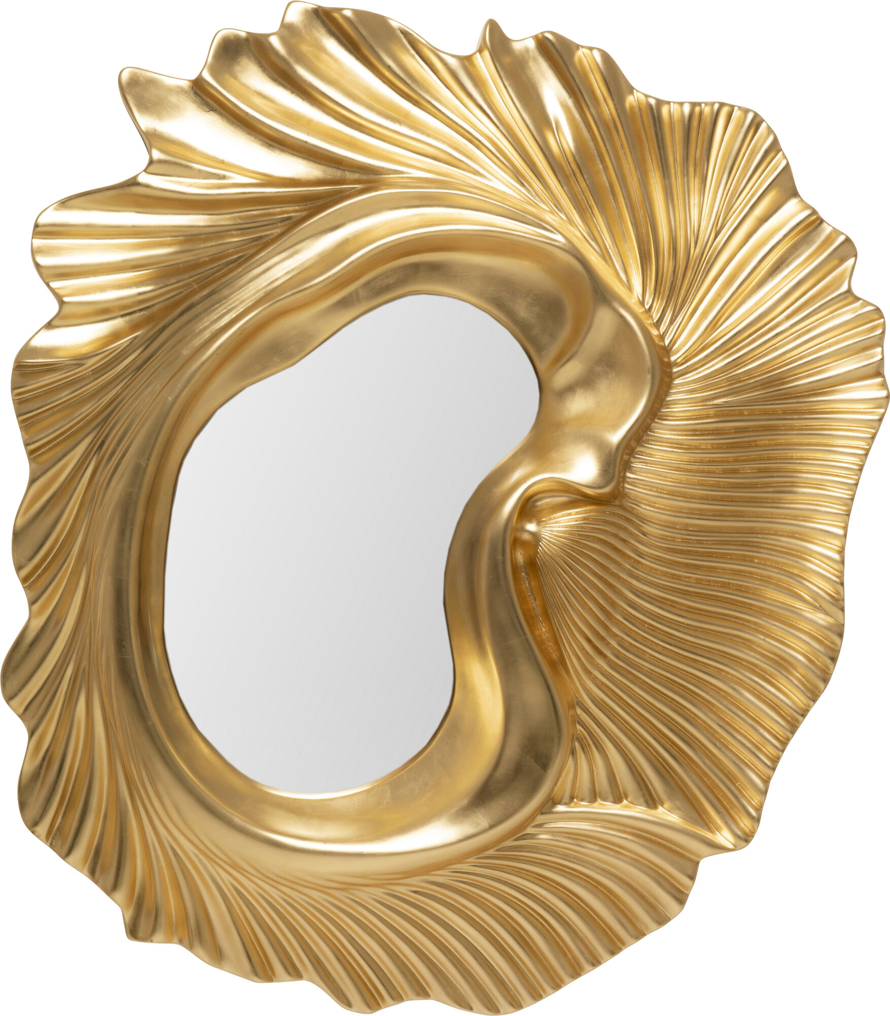 Wandspiegel Orecchio Gold 162x146cm – Grafik-1.