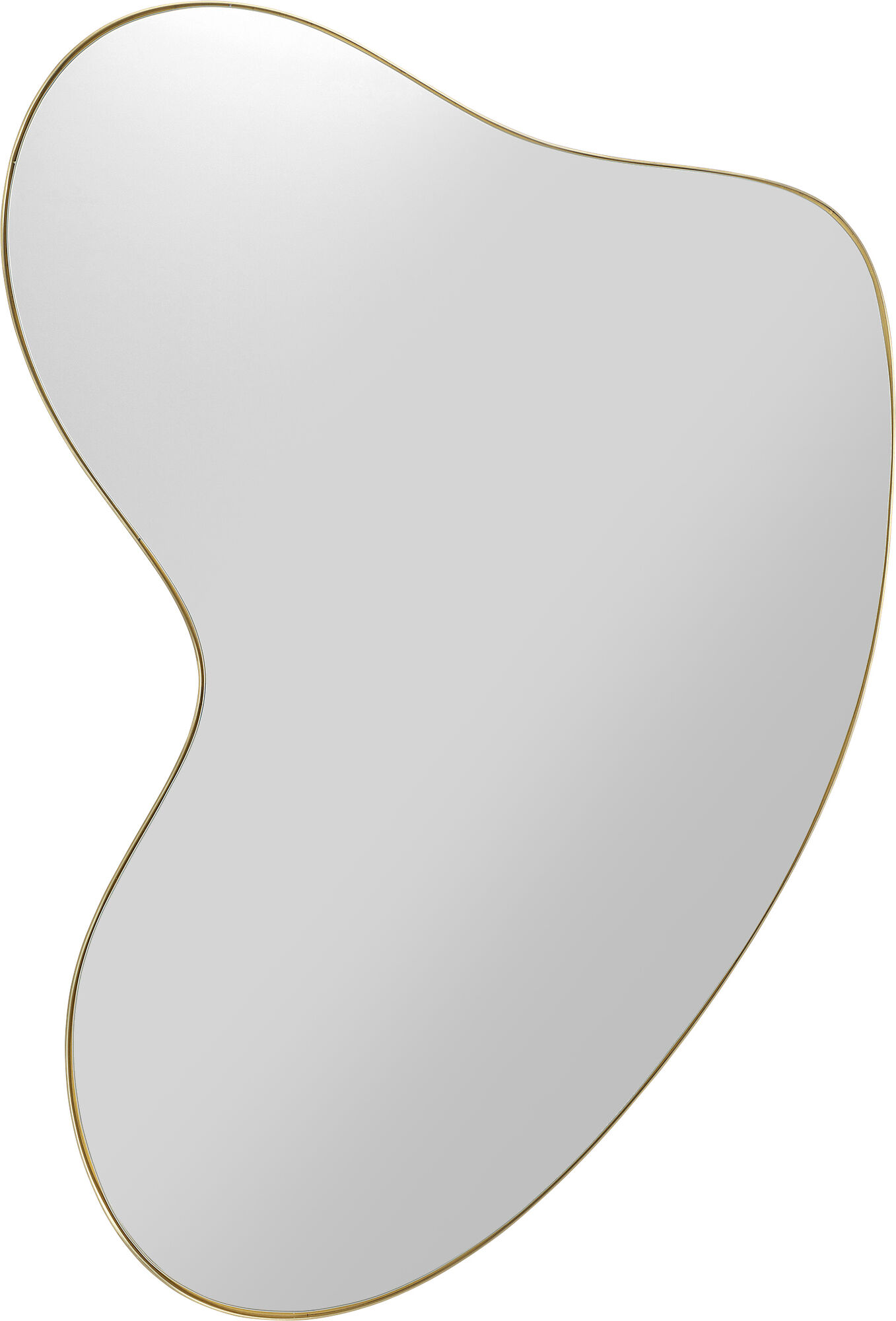 Wandspiegel Shape Brass 110x120cm – Grafik-1.
