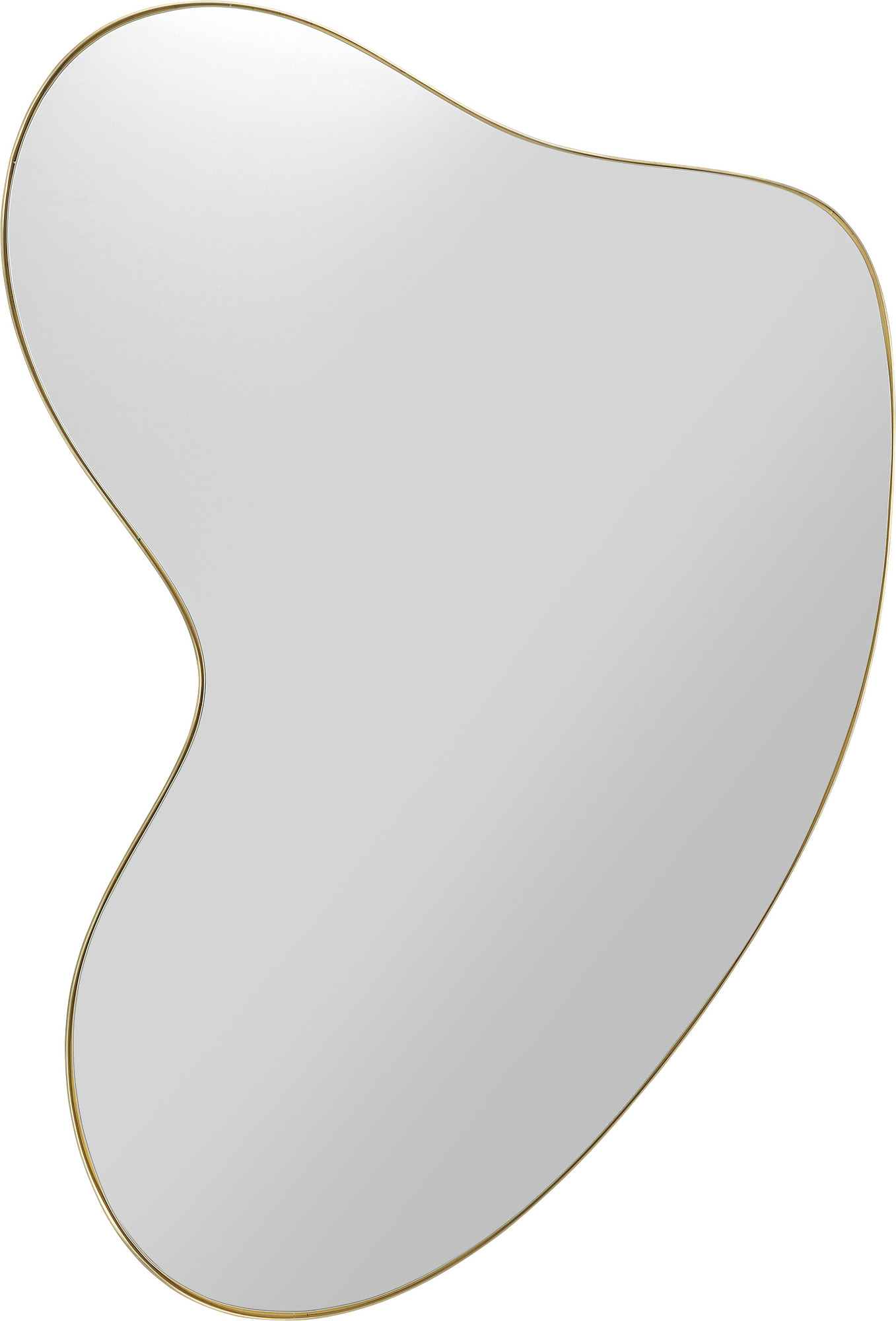 Wandspiegel Shape Brass 110x120cm