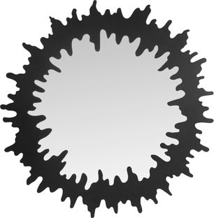 Wandspiegel Heartbeat Ø120cm - Einzelstück – Grafik-1.