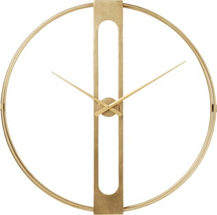 Wanduhr Clip Gold Ø107cm – Grafik-1.