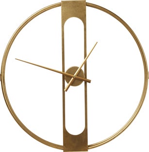 Wanduhr Clip Gold Ø60cm – Grafik-1.