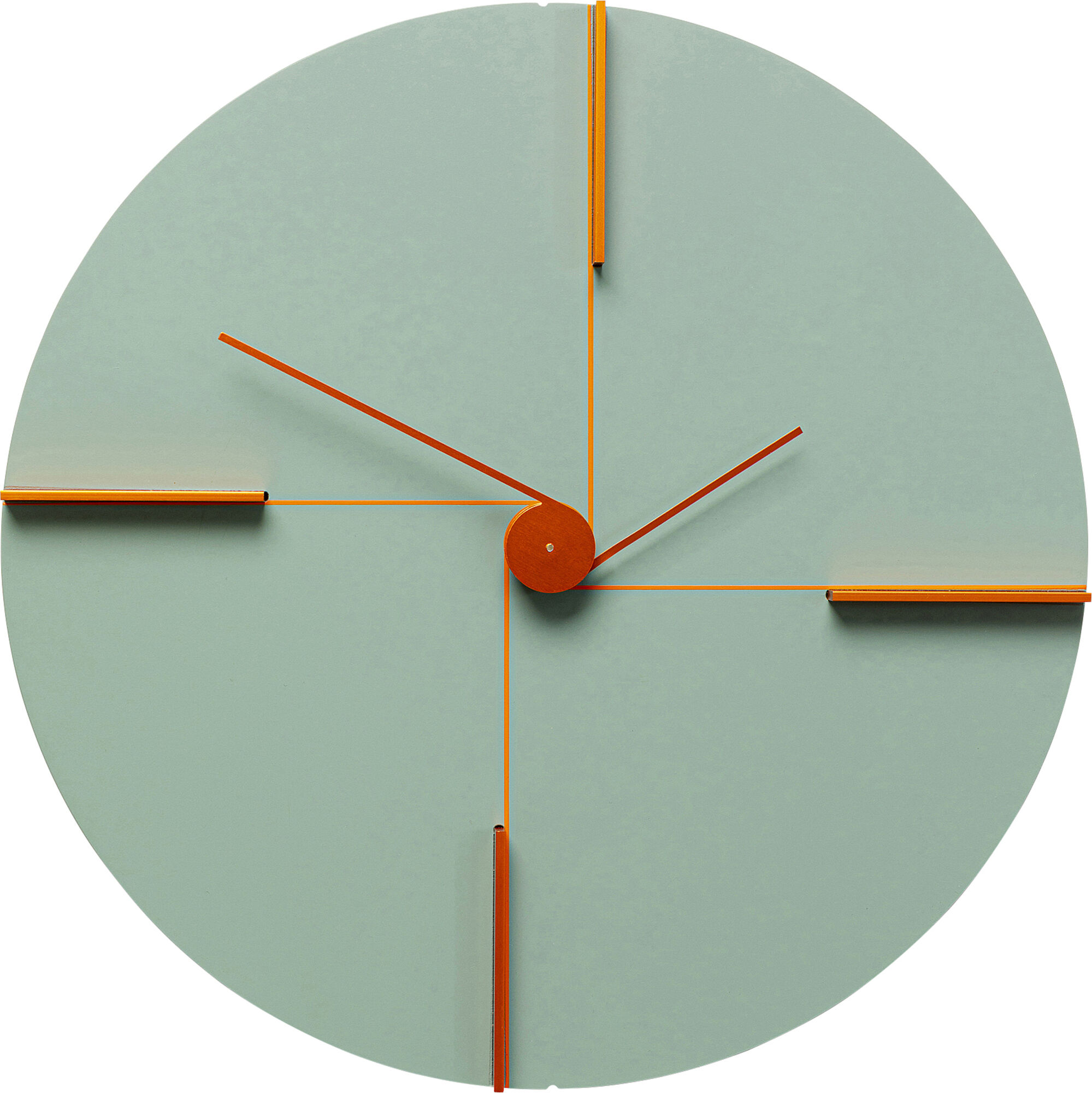 Wanduhr Felice Grün Ø30cm – Grafik-1.