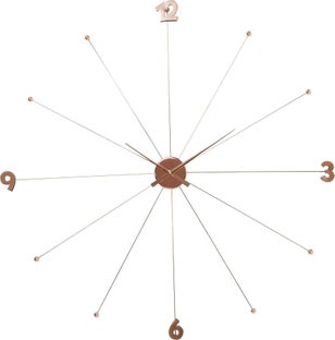 Wanduhr Like Umbrella Rosegold – Grafik-1.