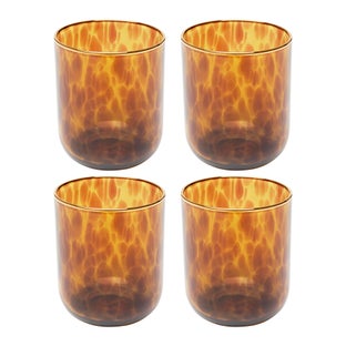 Wasserglas Caramel 10cm (4/tlg.) – Grafik-1.