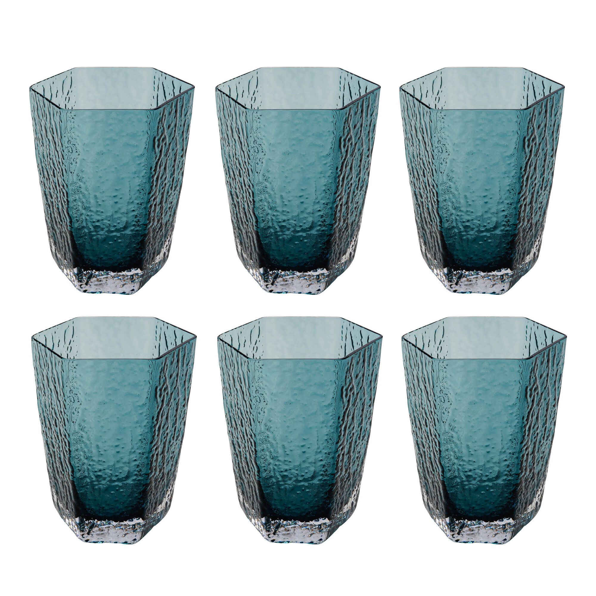 Wasserglas Cascata Blau (6/tlg.)