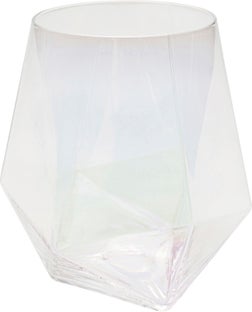 Wasserglas Diamond Klar 12cm – Grafik-1.
