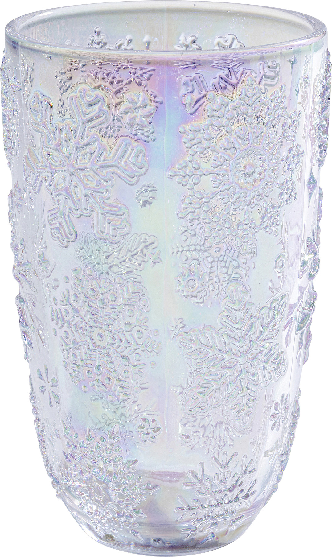 Wasserglas Ice Flowers Colore