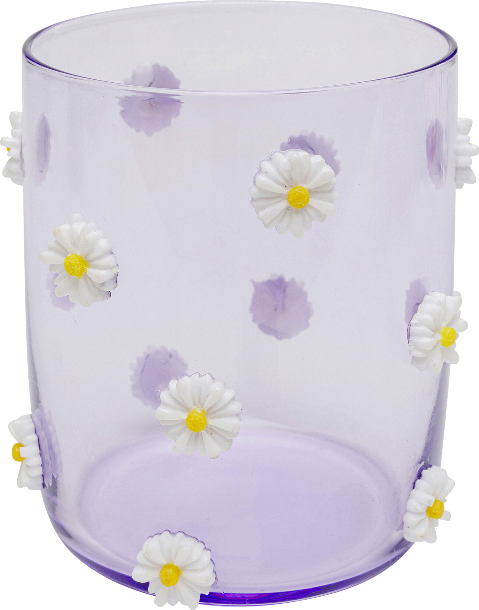 Wasserglas Party Flowers 9cm – Grafik-1.