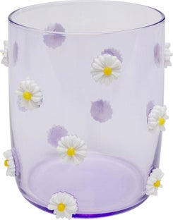 Wasserglas Party Flowers 9cm – Grafik-1.