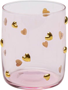 Wasserglas Party Hearts 9cm – Grafik-1.
