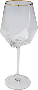 Weinglas Diamond Gold Rim – Grafik-1.