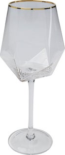 Weinglas Diamond Gold Rim – Grafik-1.