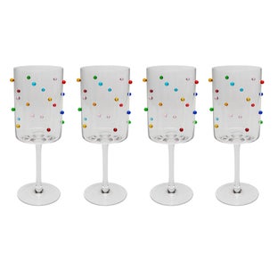 Weinglas Party Dots 23cm (4/tlg.) – Grafik-1.
